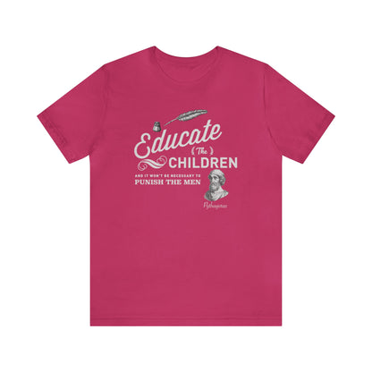 Educate The Children Unisex Jersey Short Sleeve Tee