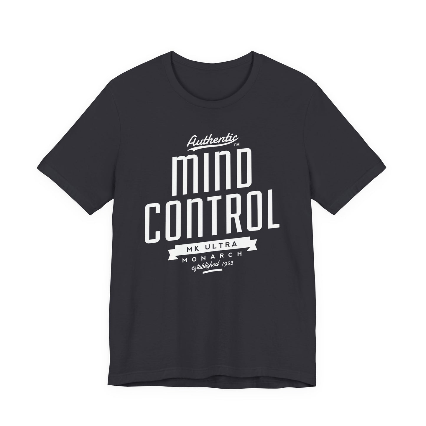 MK Ultra Mind Control Unisex Jersey Short Sleeve Tee