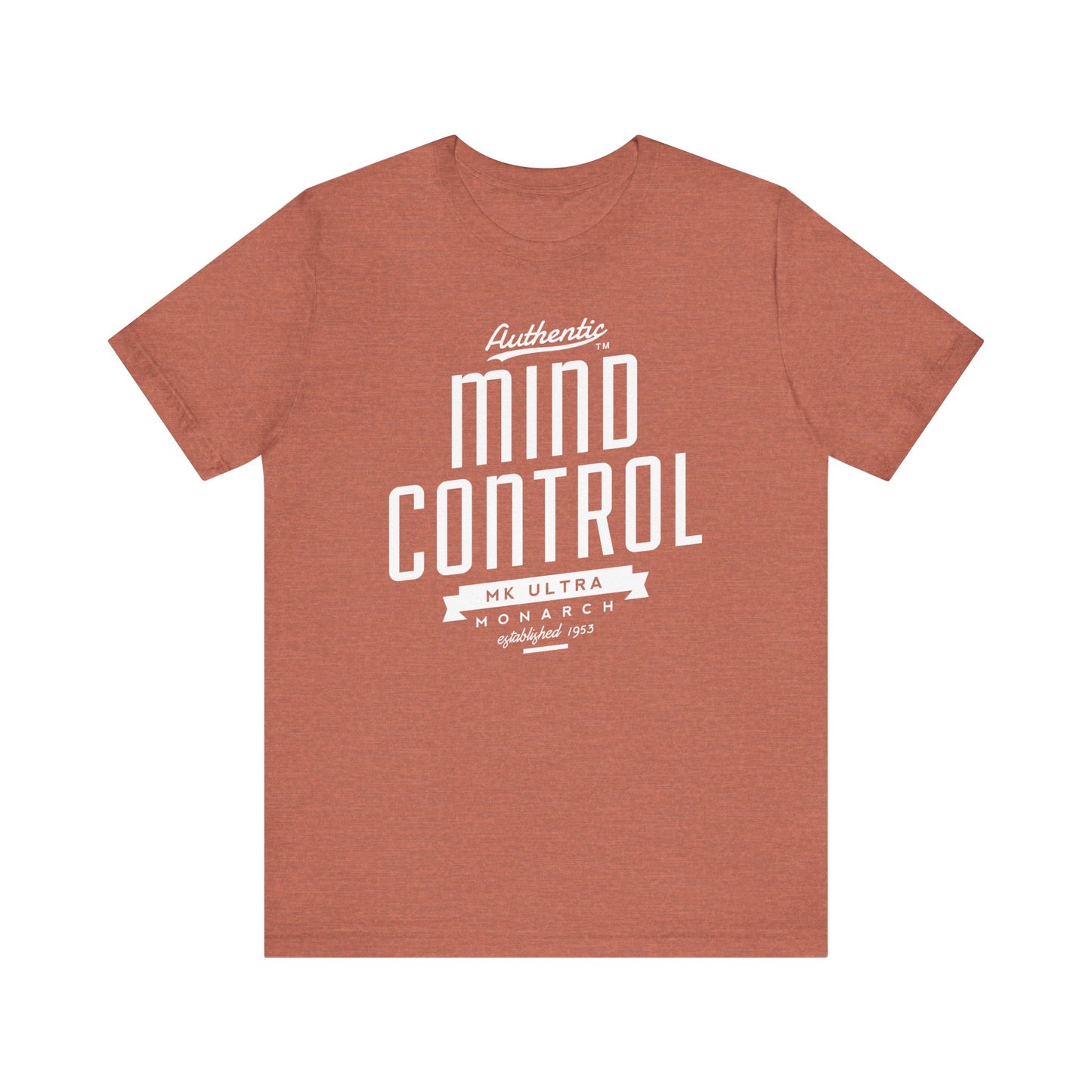 MK Ultra Mind Control Unisex Jersey Short Sleeve Tee