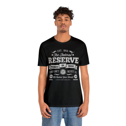 Federal Reserve Unisex Jersey Short Sleeve Tee