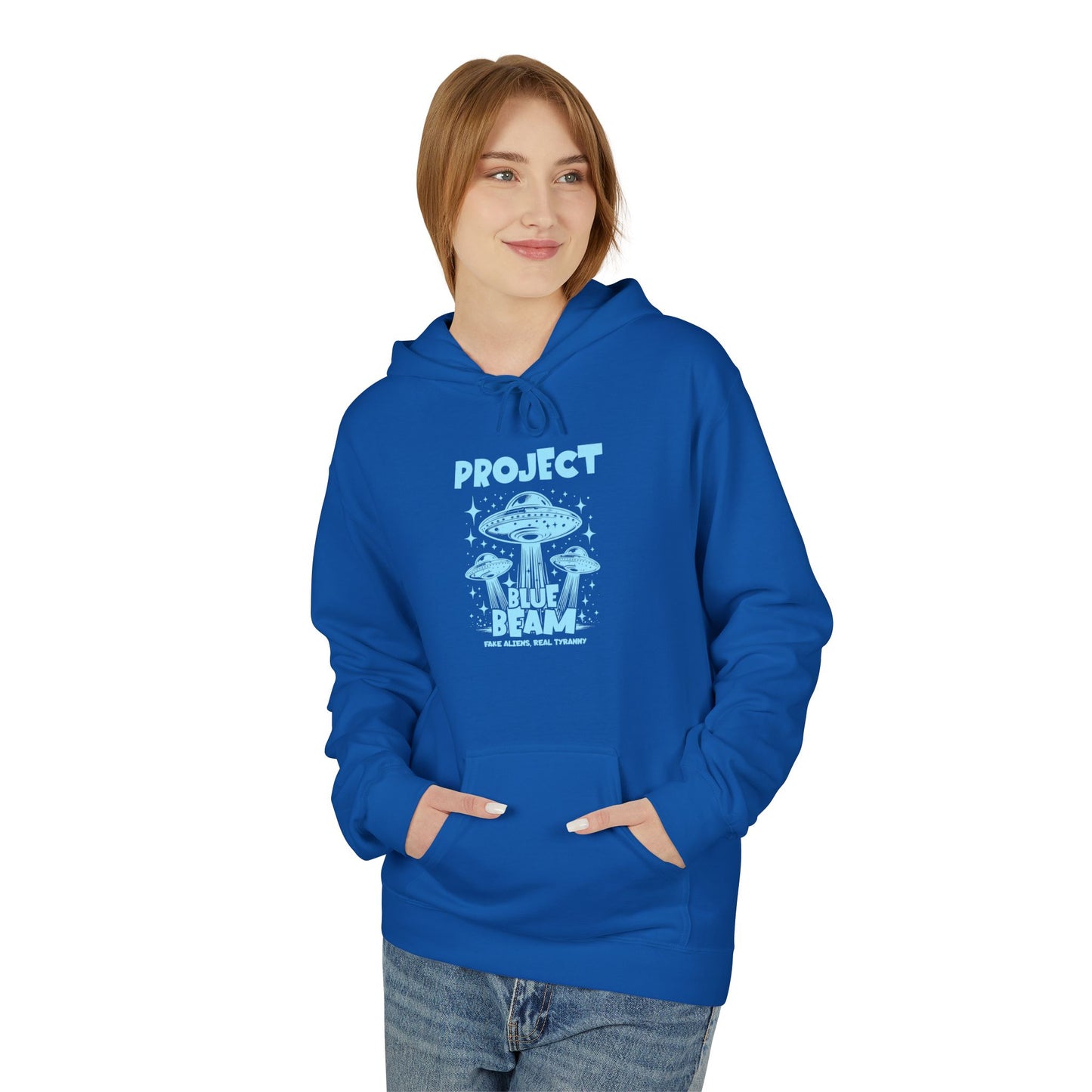 Project Blue Beam Softstyle Fleece Hoodie
