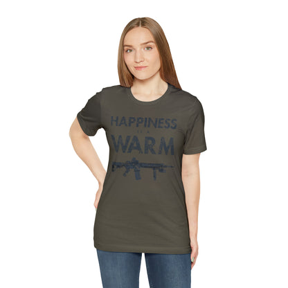 Happiness Is A Warm Gun Unisex Jersey Short Sleeve Tee