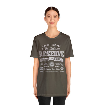 Federal Reserve Unisex Jersey Short Sleeve Tee