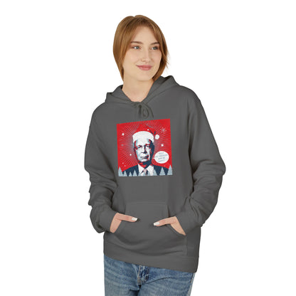 Klaus Schwab Yule Get Nothing And Be Happy Softstyle Fleece Hoodie