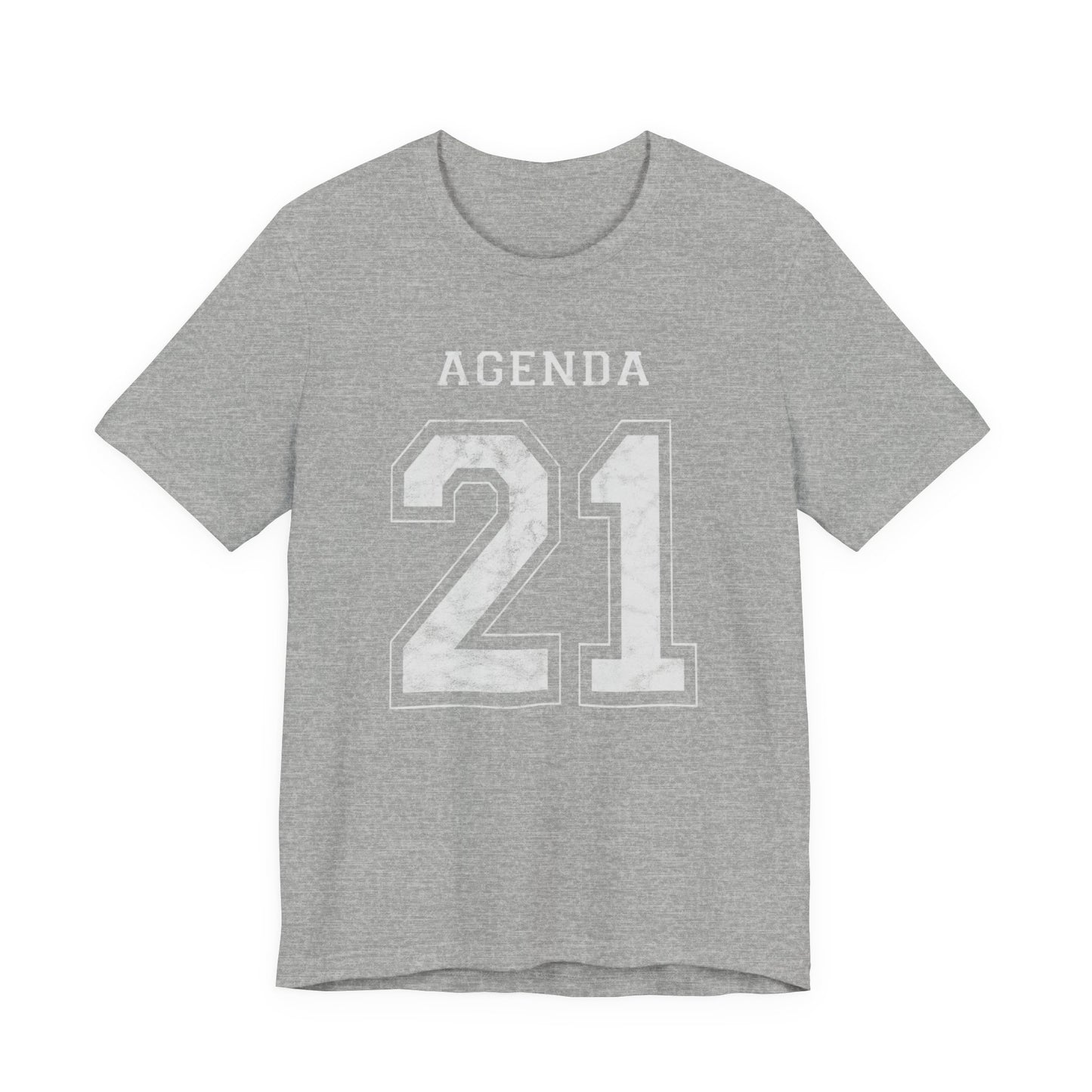 Agenda 21 Football Jersey Design Unisex Jersey Short Sleeve Tee