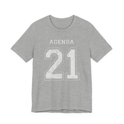 Agenda 21 Football Jersey Design Unisex Jersey Short Sleeve Tee