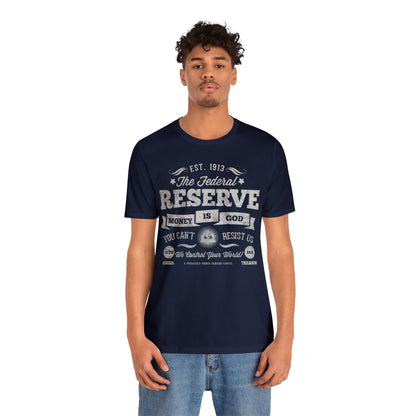 Federal Reserve Unisex Jersey Short Sleeve Tee