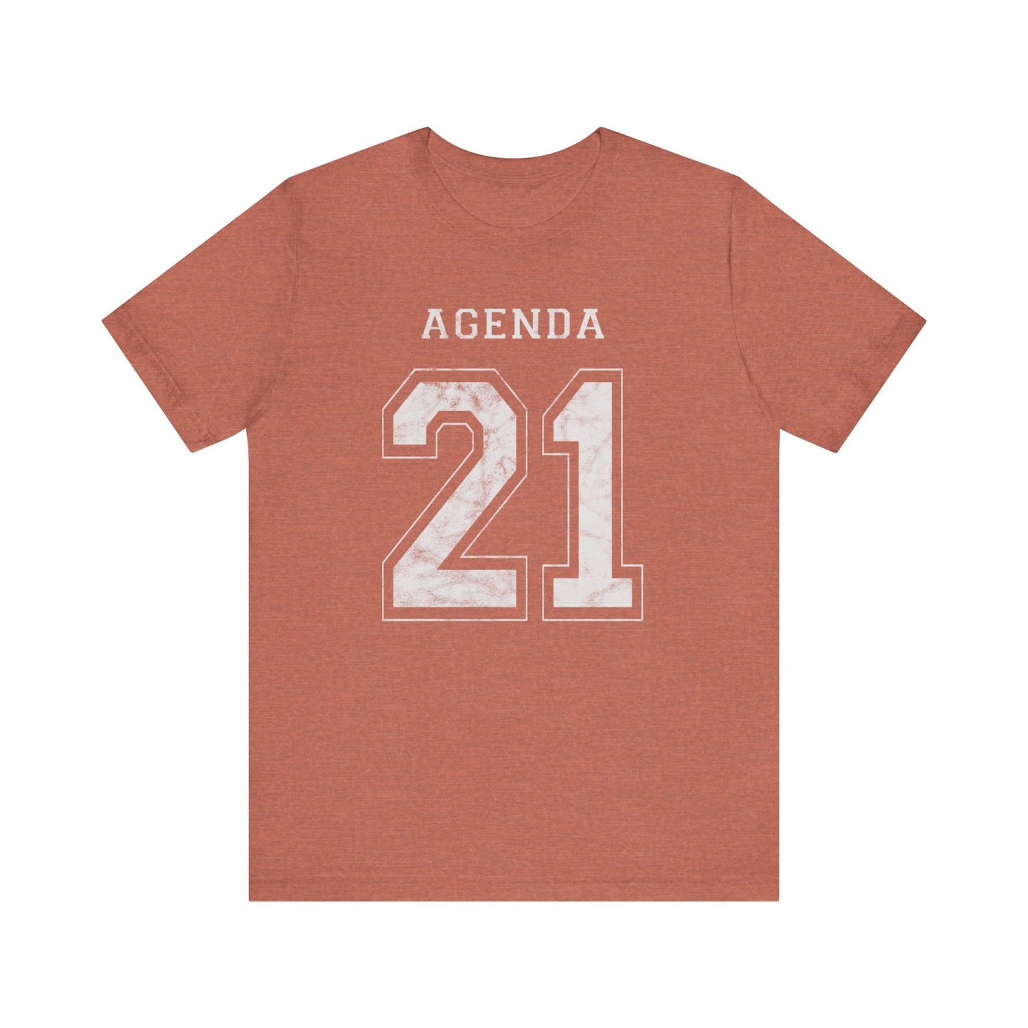 Agenda 21 Football Jersey Design Unisex Jersey Short Sleeve Tee