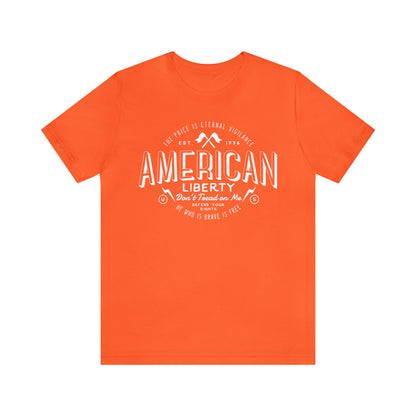 American Liberty Unisex Jersey Short Sleeve Tee
