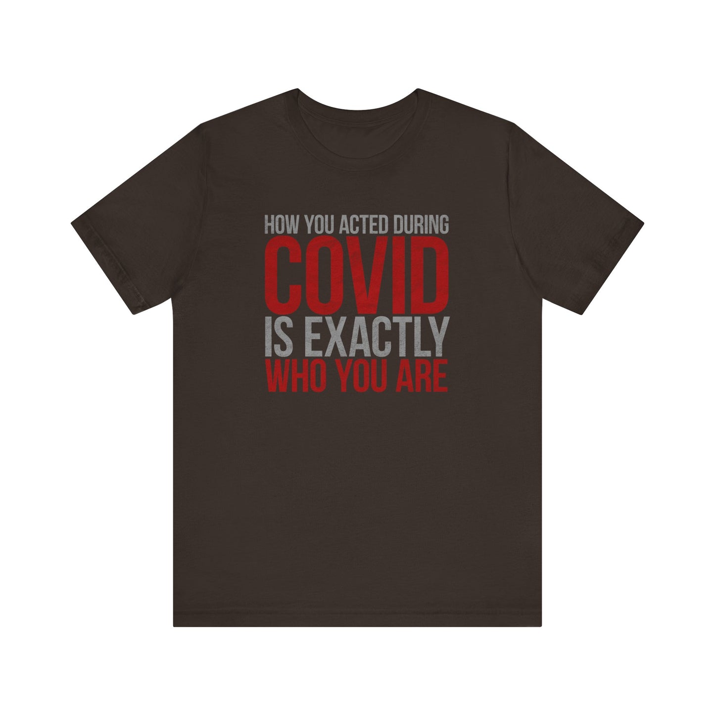 How You Acted During COVID