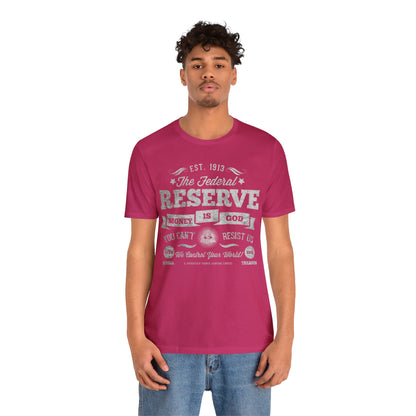 Federal Reserve Unisex Jersey Short Sleeve Tee