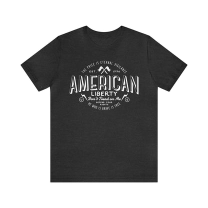 American Liberty Unisex Jersey Short Sleeve Tee