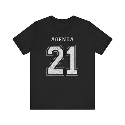 Agenda 21 Football Jersey Design Unisex Jersey Short Sleeve Tee
