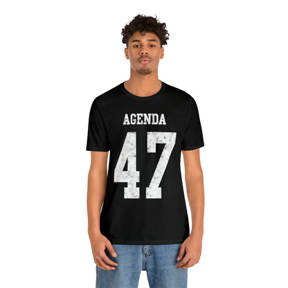 Agenda 47 Two-Sided Jersey-Style Unisex Jersey Short Sleeve Tee
