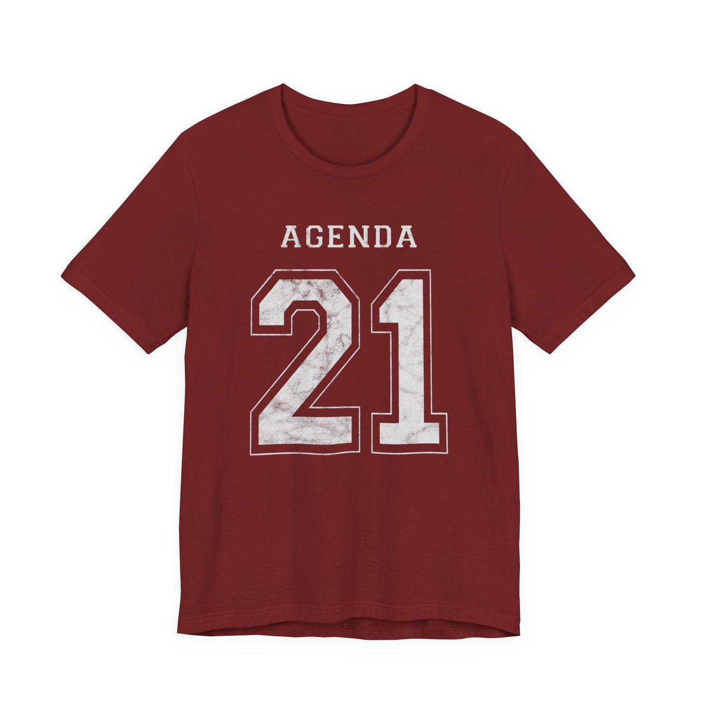 Agenda 21 Football Jersey Design Unisex Jersey Short Sleeve Tee