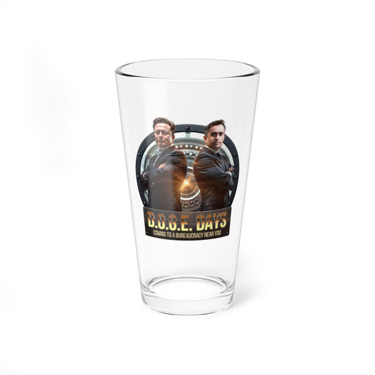 DOGE Days Glass Tumbler, 16oz