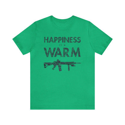 Happiness Is A Warm Gun Unisex Jersey Short Sleeve Tee