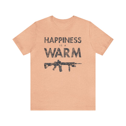 Happiness Is A Warm Gun Unisex Jersey Short Sleeve Tee