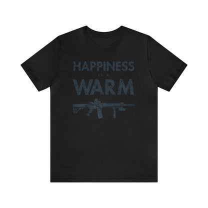 Happiness Is A Warm Gun Unisex Jersey Short Sleeve Tee