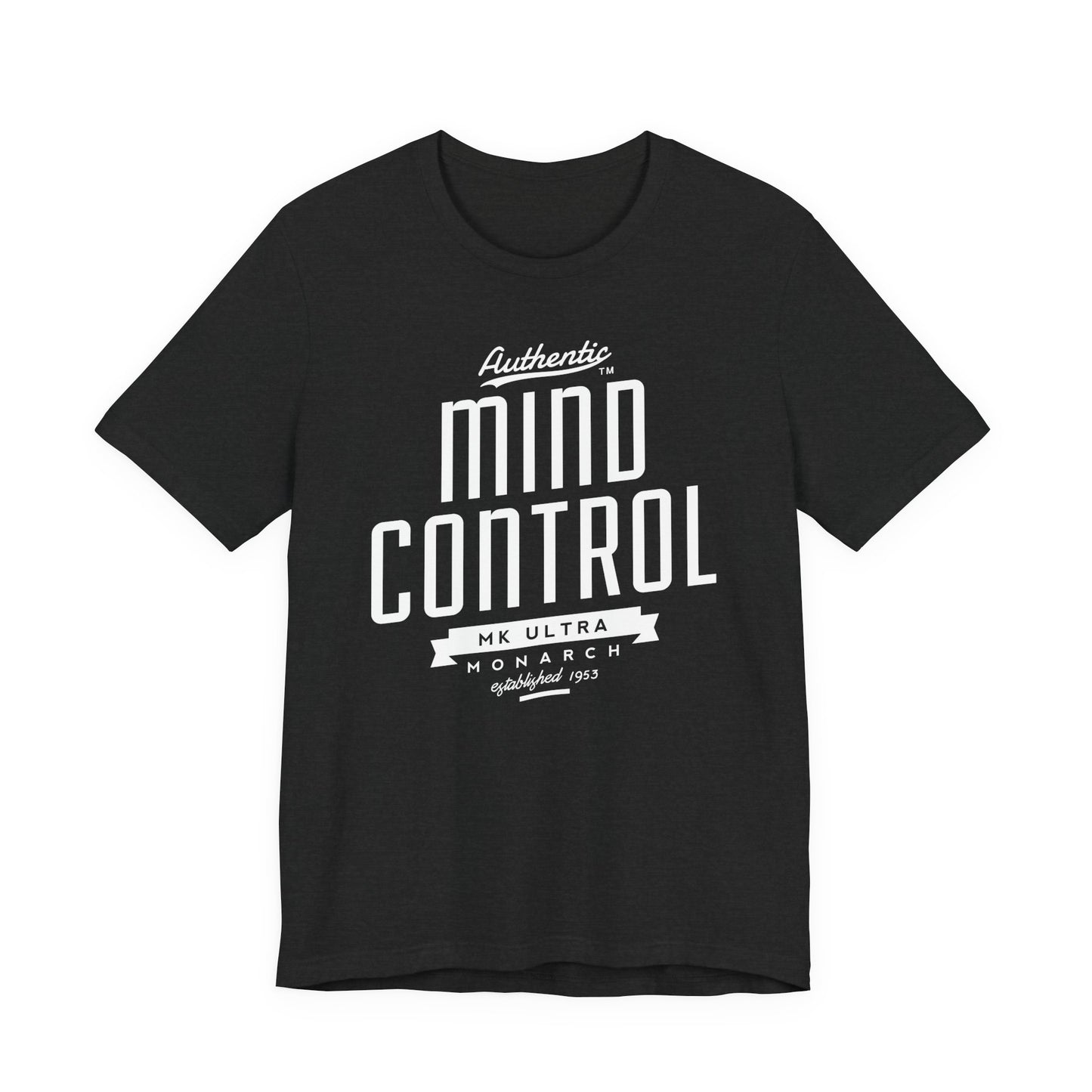MK Ultra Mind Control Unisex Jersey Short Sleeve Tee