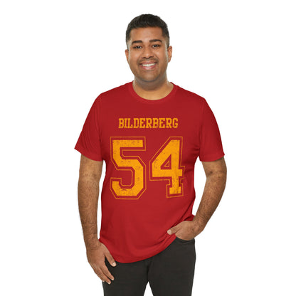 Bilderberg 54 Jersey-Style Unisex Jersey Short Sleeve Tee
