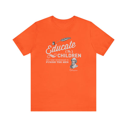 Educate The Children Unisex Jersey Short Sleeve Tee
