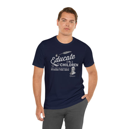 Educate The Children Unisex Jersey Short Sleeve Tee