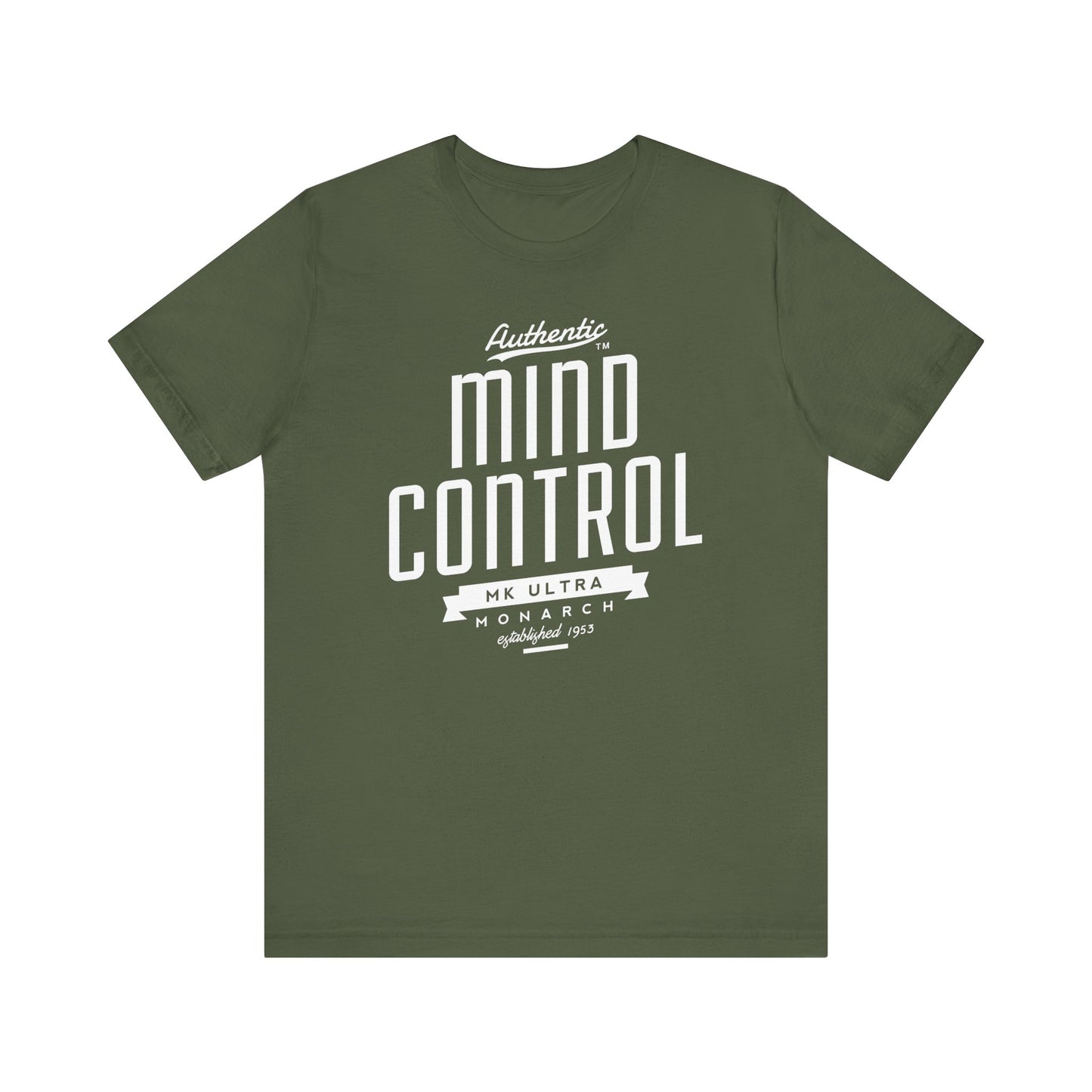 MK Ultra Mind Control Unisex Jersey Short Sleeve Tee