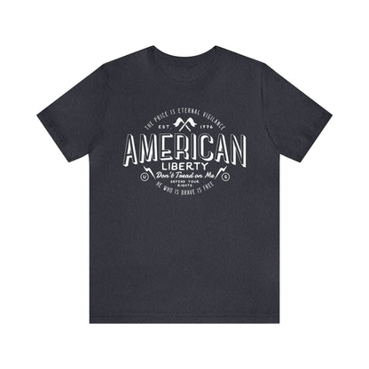 American Liberty Unisex Jersey Short Sleeve Tee