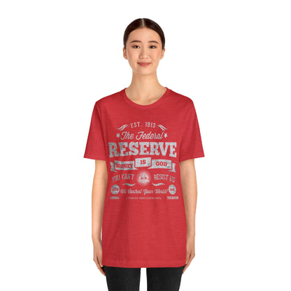 Federal Reserve Unisex Jersey Short Sleeve Tee