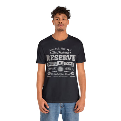 Federal Reserve Unisex Jersey Short Sleeve Tee