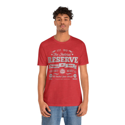 Federal Reserve Unisex Jersey Short Sleeve Tee
