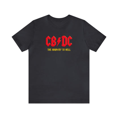 CBDC The Highway To Hell Unisex Jersey Short Sleeve Tee