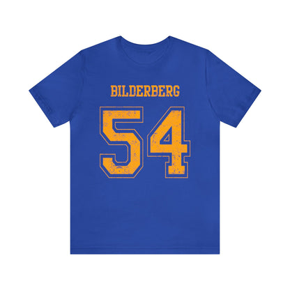 Bilderberg 54 Jersey-Style Unisex Jersey Short Sleeve Tee