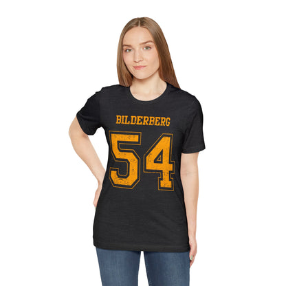 Bilderberg 54 Jersey-Style Unisex Jersey Short Sleeve Tee