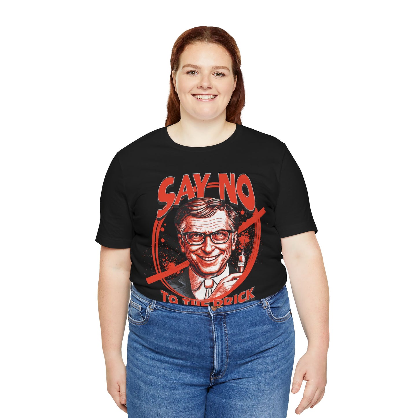 Say No to the Prick Unisex Jersey Short Sleeve Tee