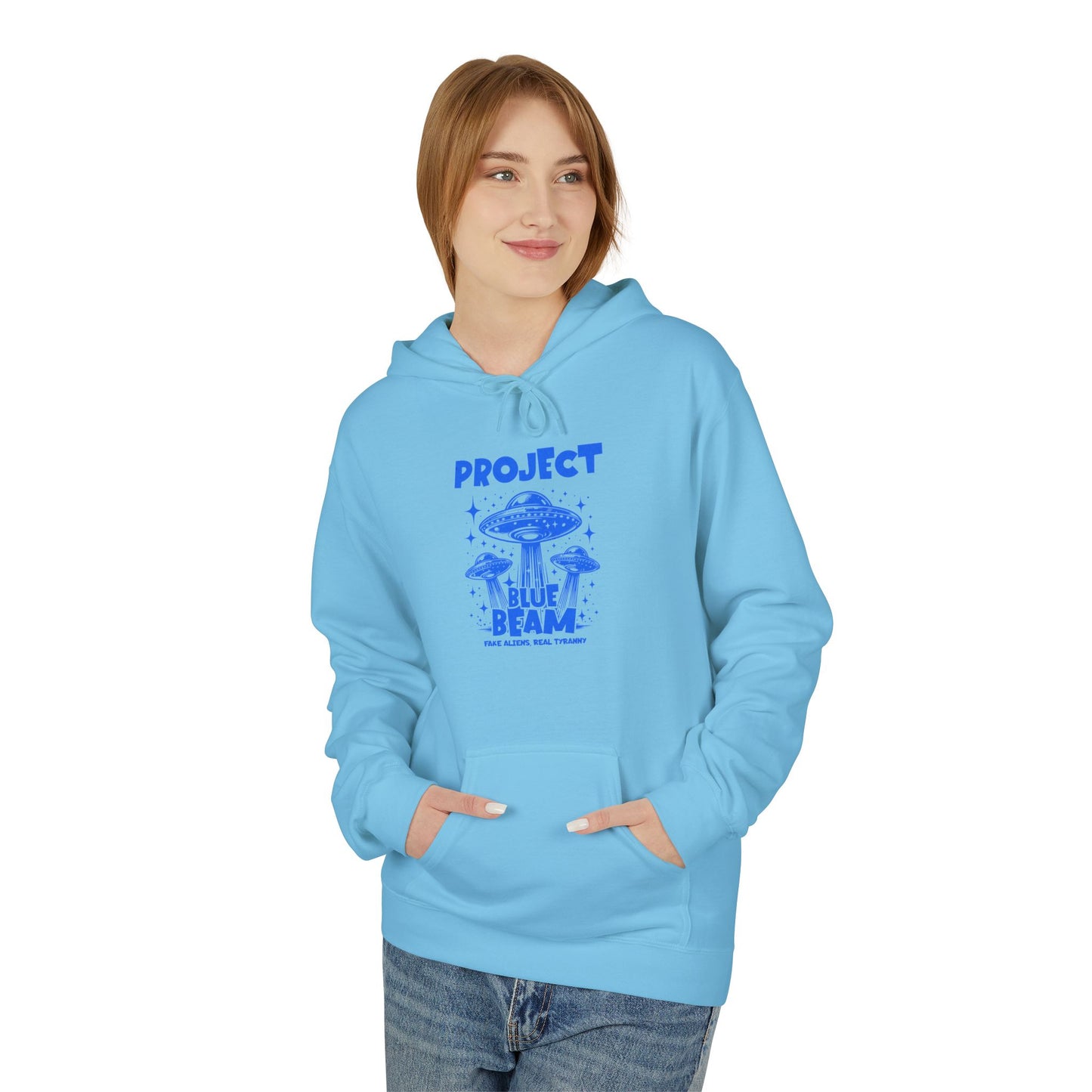 Project Blue Beam Softstyle Fleece Hoodie