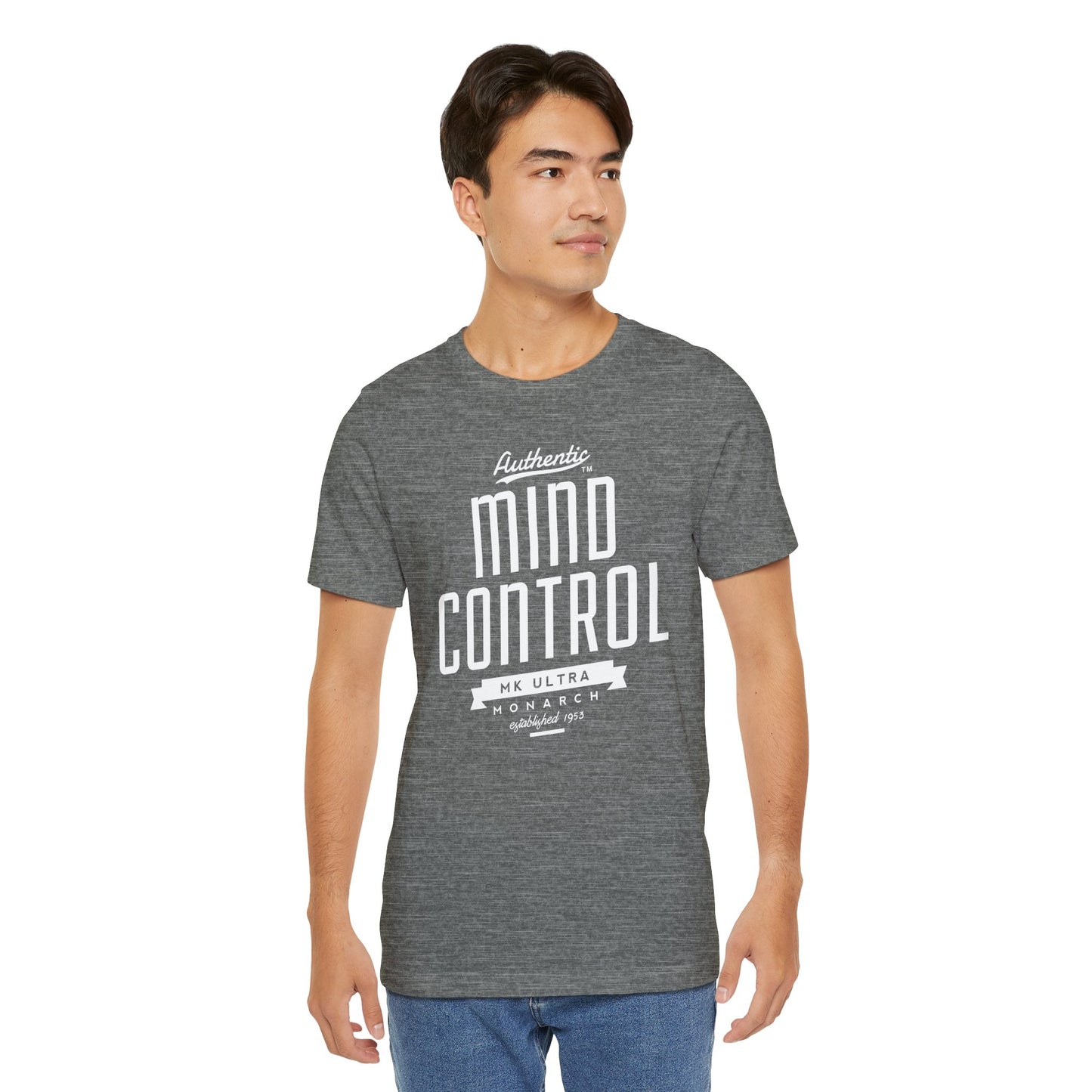 MK Ultra Mind Control Unisex Jersey Short Sleeve Tee
