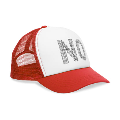 NO Word Cloud Trucker Hat