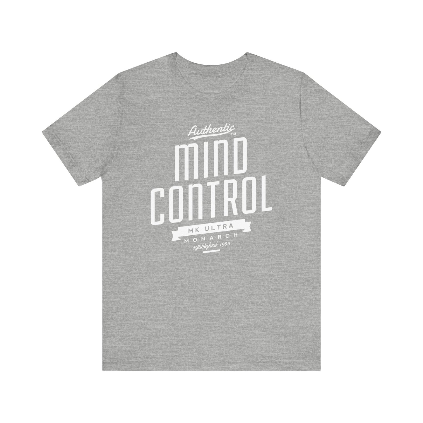MK Ultra Mind Control Unisex Jersey Short Sleeve Tee