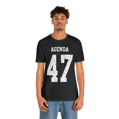 Agenda 47 Two-Sided Jersey-Style Unisex Jersey Short Sleeve Tee