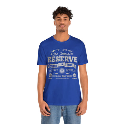 Federal Reserve Unisex Jersey Short Sleeve Tee
