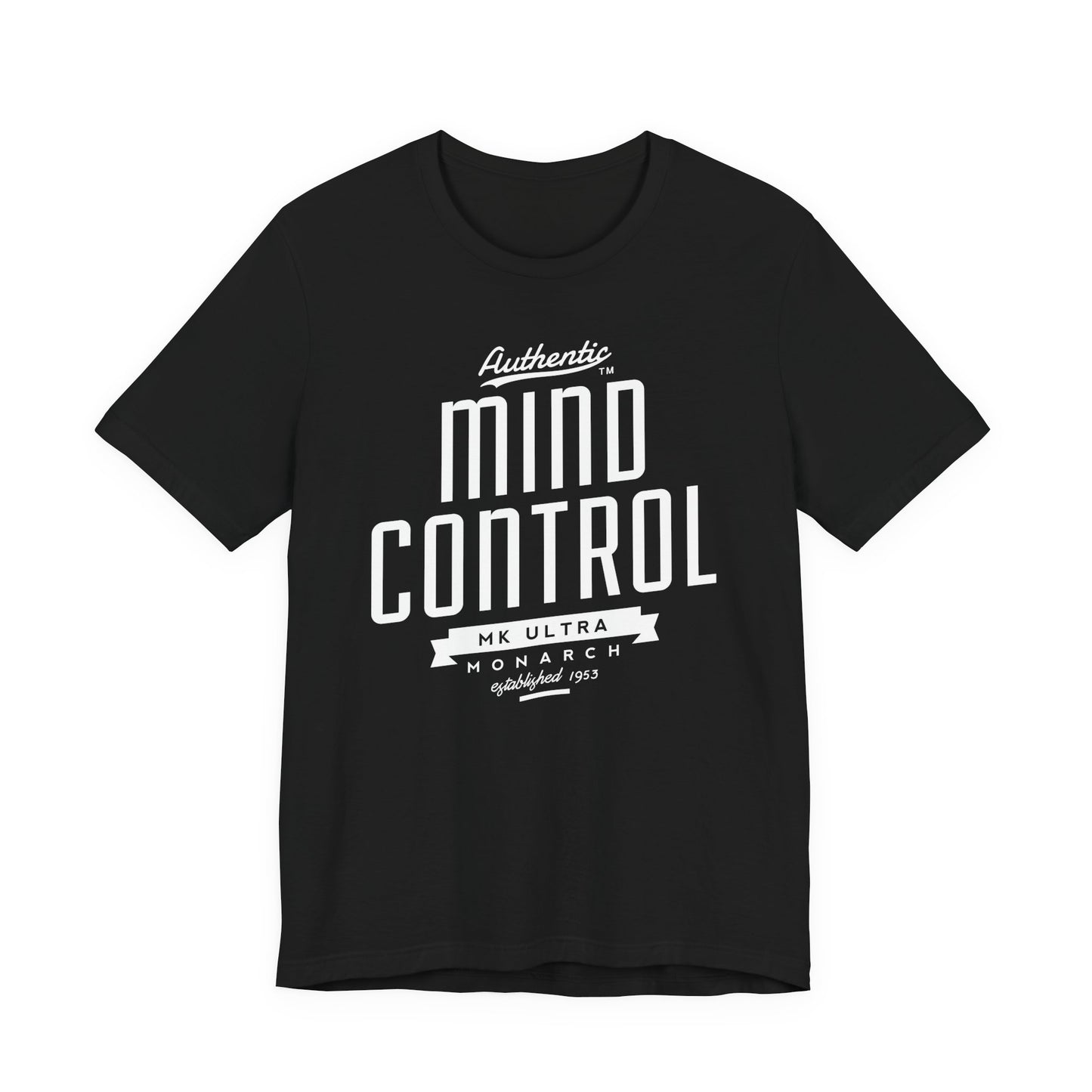MK Ultra Mind Control Unisex Jersey Short Sleeve Tee