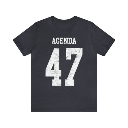 Agenda 47 Two-Sided Jersey-Style Unisex Jersey Short Sleeve Tee