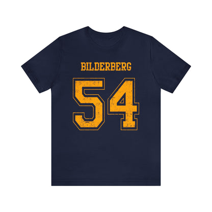 Bilderberg 54 Jersey-Style Unisex Jersey Short Sleeve Tee