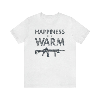 Happiness Is A Warm Gun Unisex Jersey Short Sleeve Tee