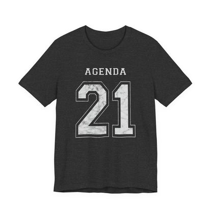 Agenda 21 Football Jersey Design Unisex Jersey Short Sleeve Tee