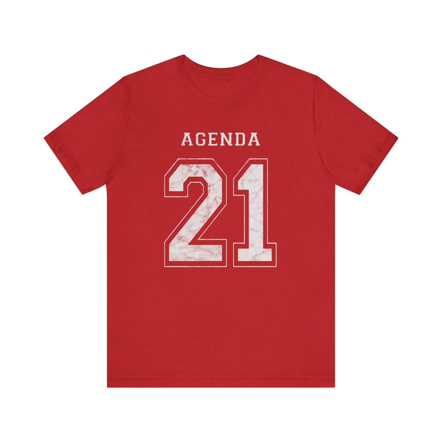 Agenda 21 Football Jersey Design Unisex Jersey Short Sleeve Tee