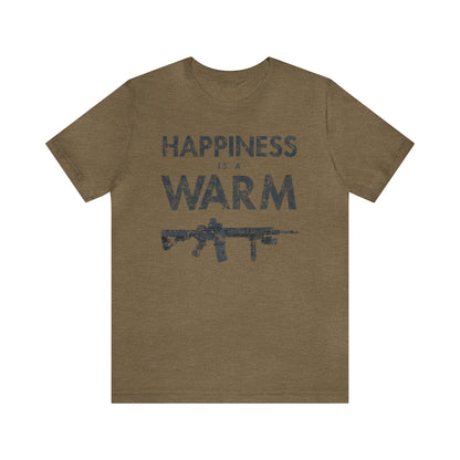 Happiness Is A Warm Gun Unisex Jersey Short Sleeve Tee
