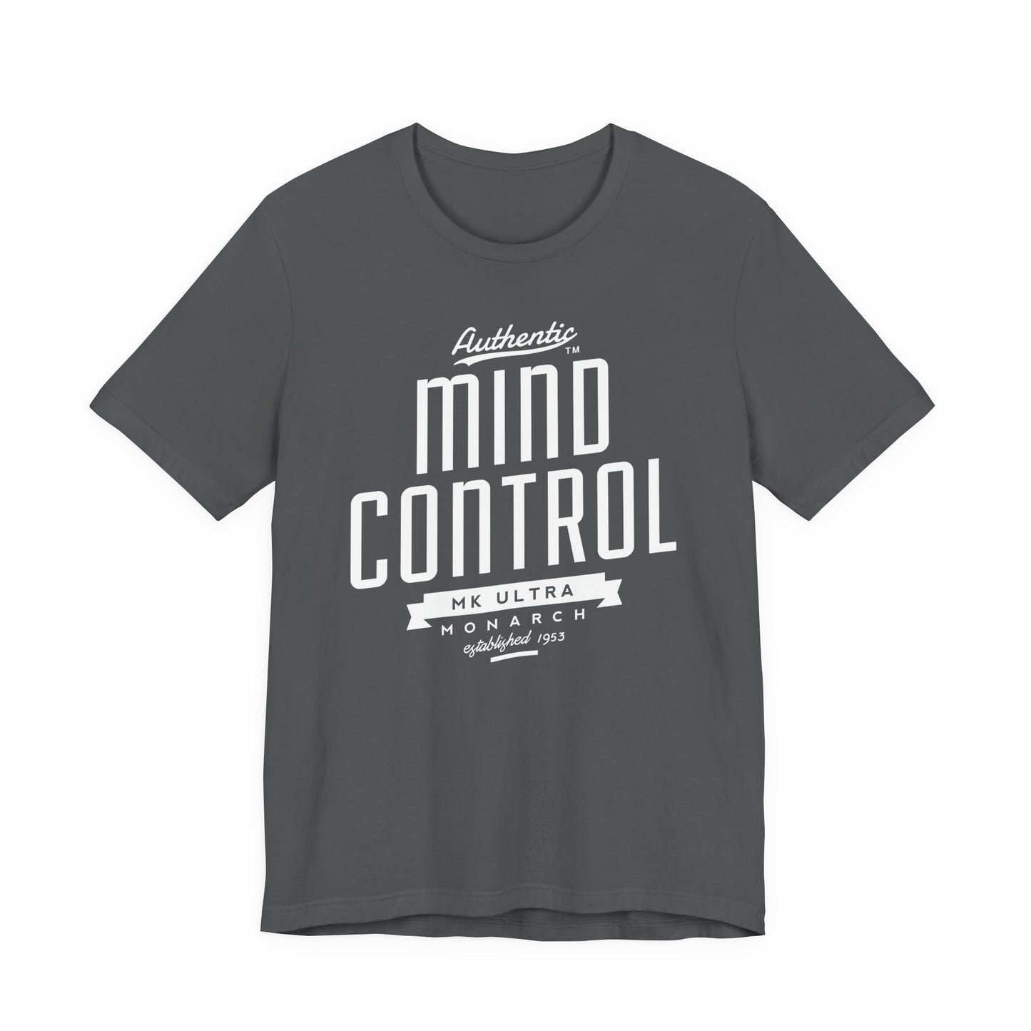 MK Ultra Mind Control Unisex Jersey Short Sleeve Tee